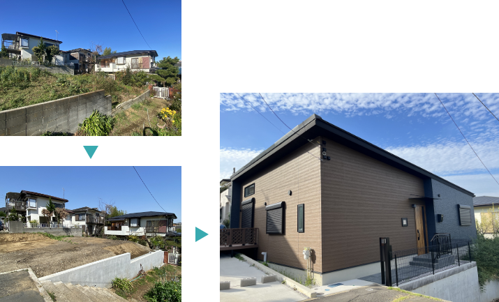 施工ビフォア・アフター